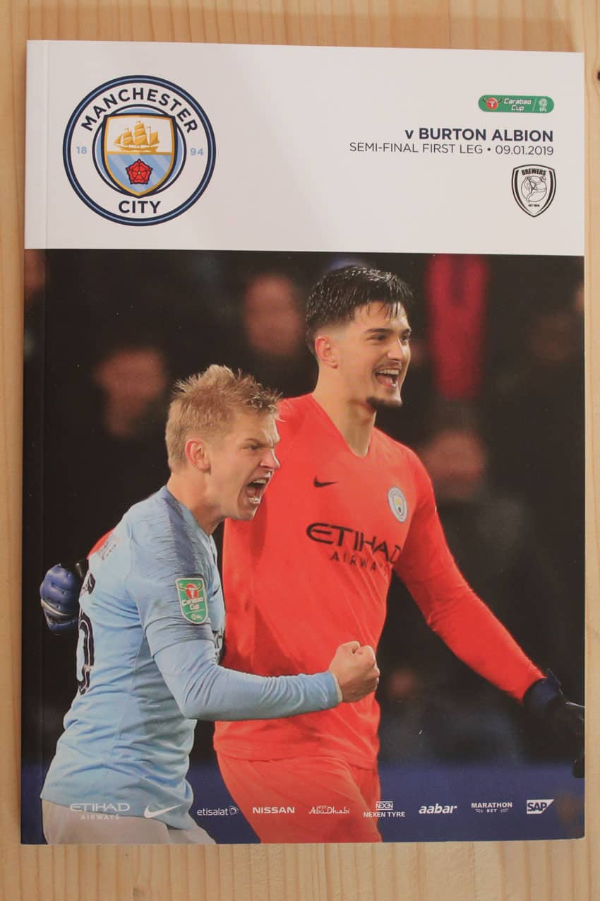 Manchester City FC v Burton Albion FC